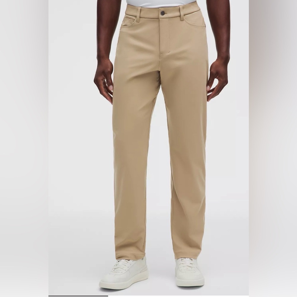 Men's Lululemon ABC Slim Fit 5 Pocket Pant 28x34 Khaki